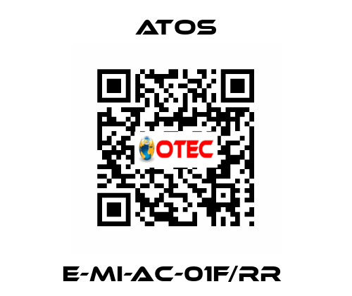 E-MI-AC-01F/RR  Atos