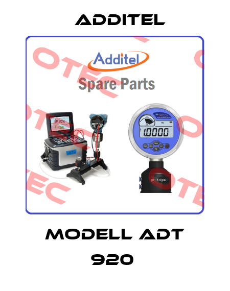 Modell ADT 920  Additel