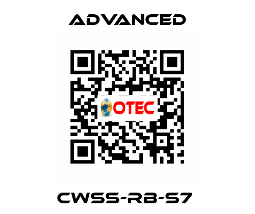 CWSS-RB-S7  Advanced