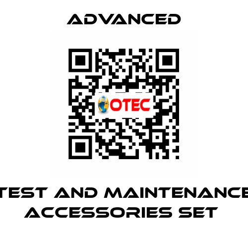 Test and Maintenance Accessories Set  Advanced