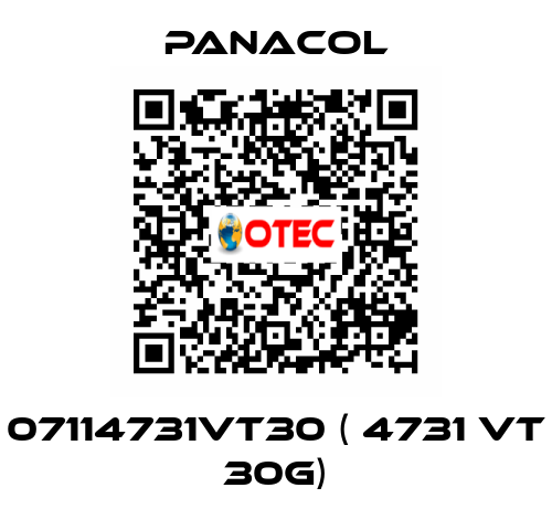 07114731VT30 ( 4731 VT 30g) Panacol