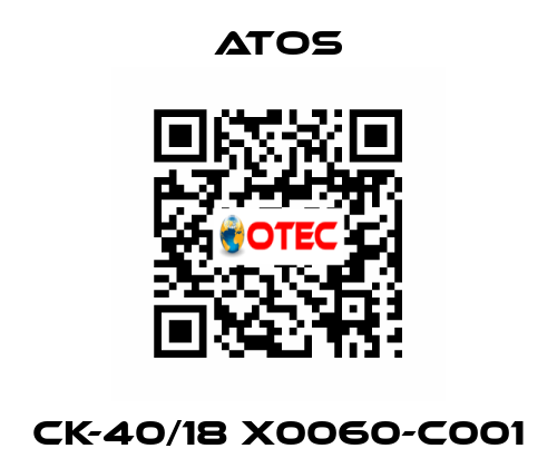 CK-40/18 X0060-C001 Atos
