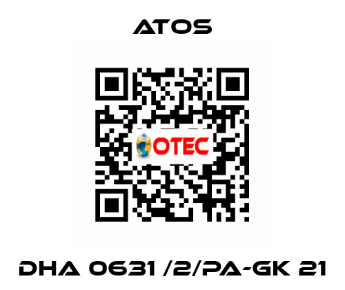 DHA 0631 /2/PA-GK 21 Atos