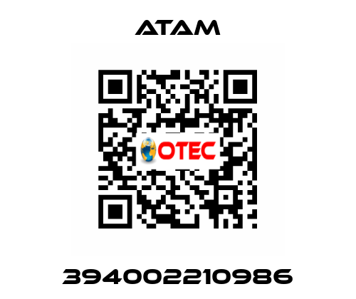 394002210986 ATAM