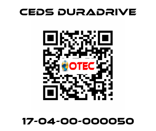 17-04-00-000050 Ceds Duradrive