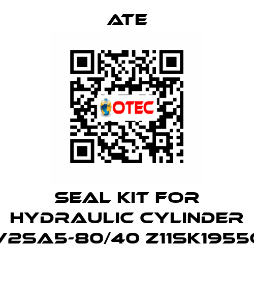 SEAL KIT FOR HYDRAULIC CYLINDER V2SA5-80/40 Z11SK1955C  Ate