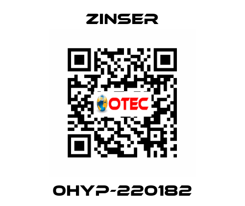 0HYP-220182 Zinser