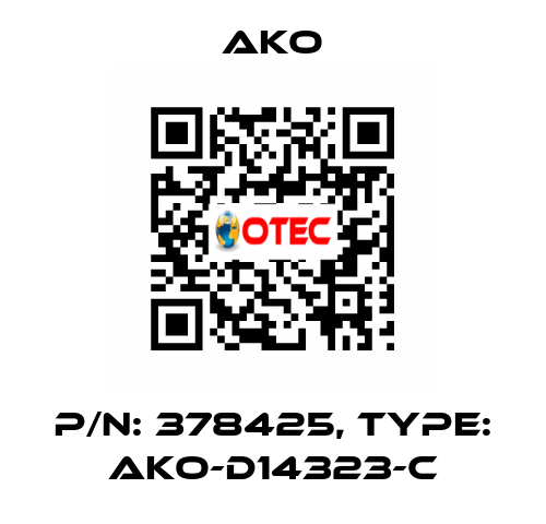 P/N: 378425, Type: AKO-D14323-C AKO