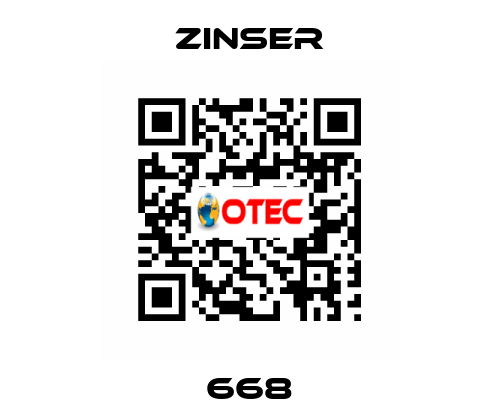 668 Zinser