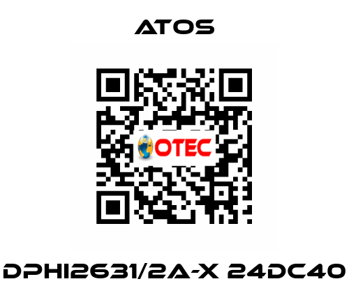 DPHI2631/2A-X 24DC40 Atos