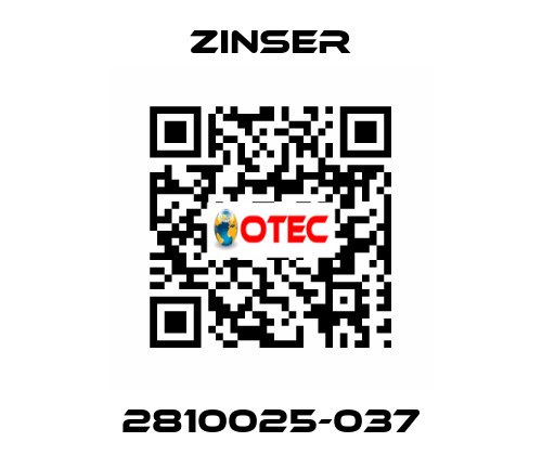 2810025-037 Zinser
