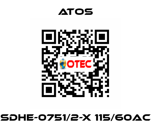SDHE-0751/2-X 115/60AC Atos