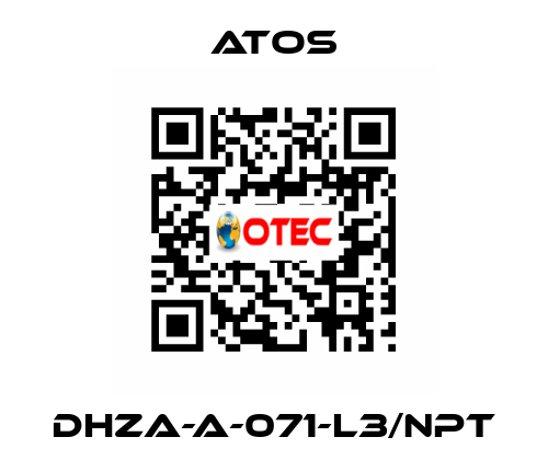 DHZA-A-071-L3/NPT Atos