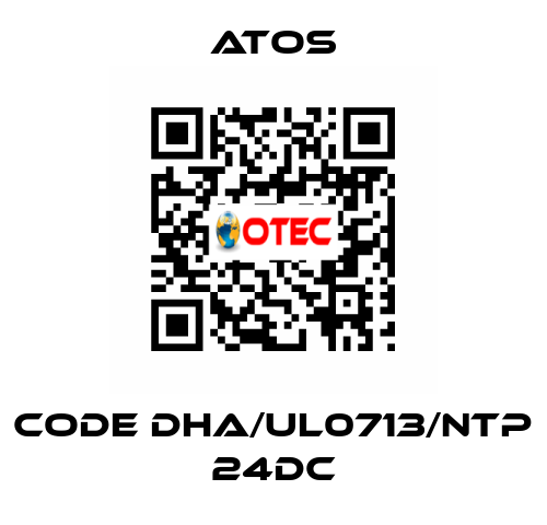 Code DHA/UL0713/NTP 24DC Atos
