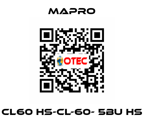 CL60 HS-CL-60- 5BU HS Mapro