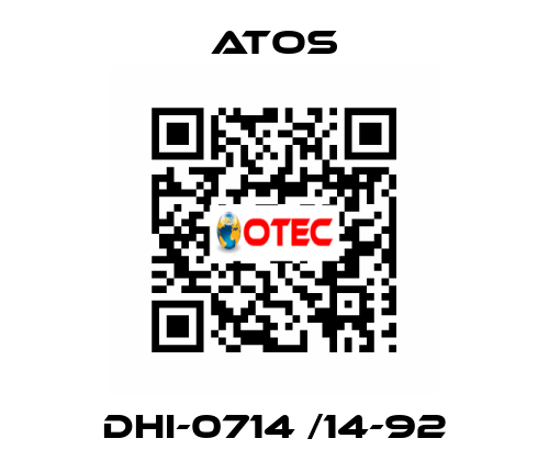 DHI-0714 /14-92 Atos