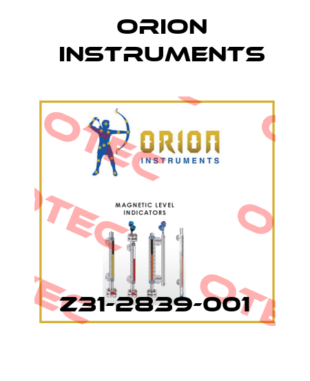 Z31-2839-001 Orion Instruments