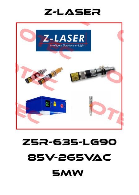 Z5R-635-LG90 85V-265VAC 5MW  Z-LASER
