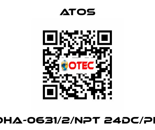 DHA-0631/2/NPT 24DC/PE Atos