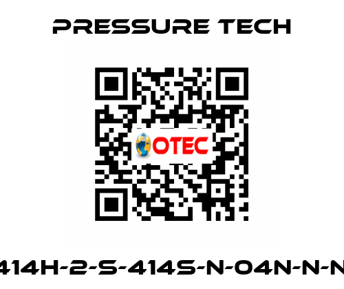 MF414H-2-S-414S-N-04N-N-NV/C Pressure Tech