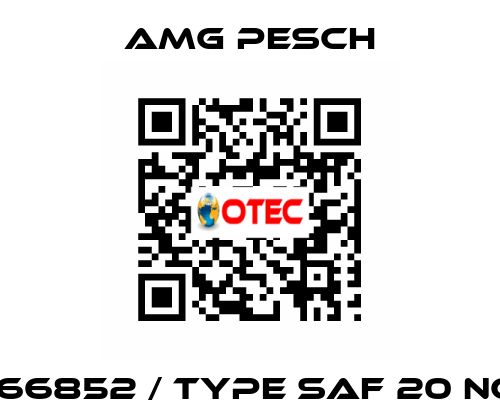 166852 / type SAF 20 NC AMG Pesch