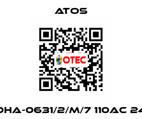 DHA-0631/2/M/7 110AC 24 Atos