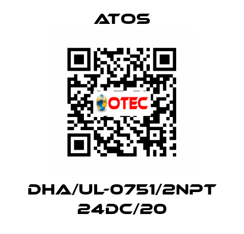 DHA/UL-0751/2NPT 24DC/20 Atos