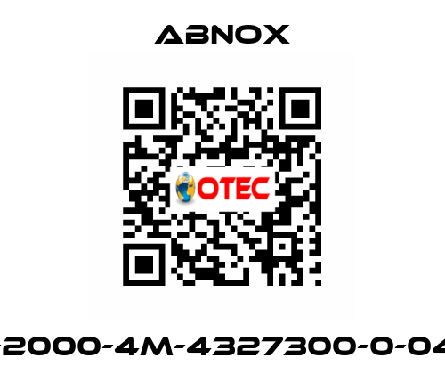AX-2000-4M-4327300-0-040P ABNOX