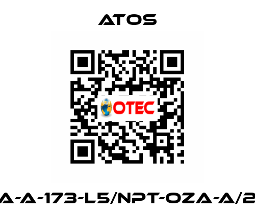 DKZA-A-173-L5/NPT-OZA-A/24DC Atos