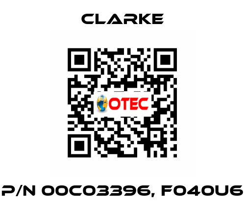 p/n 00C03396, F040U6 Clarke
