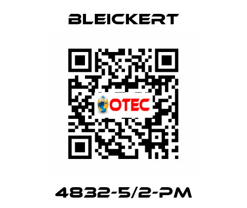4832-5/2-PM Bleickert