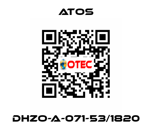DHZO-A-071-53/1820 Atos