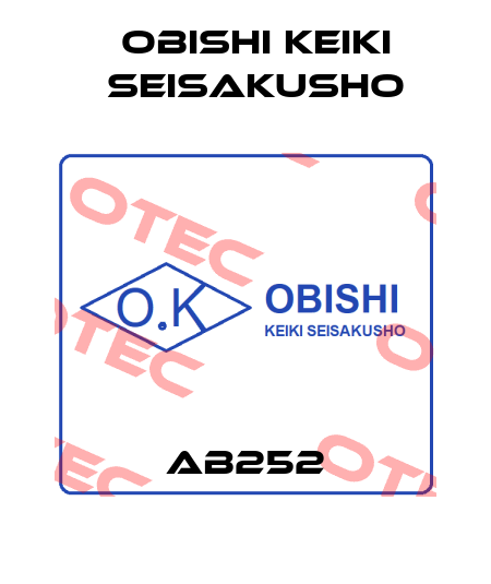 AB252 Obishi Keiki Seisakusho