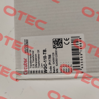 WGC 110-TB / P11756 Circutor
