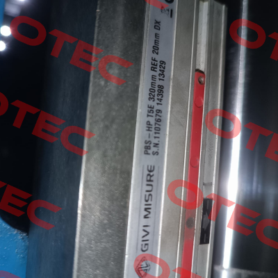 PBS HP T5E 320MM REF 20MM DX Givi Misure