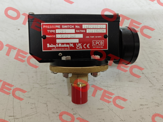Type 1391 (0,5-10 BAR) Bailey & Mackey