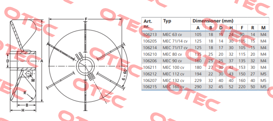 106211 - Mec 100/30 Black Bevi