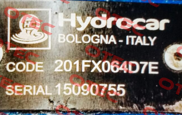 201FX064D7E - without suction connection  Hydrocar