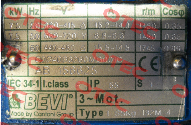 disc for ISSKg 132M-4 Bevi