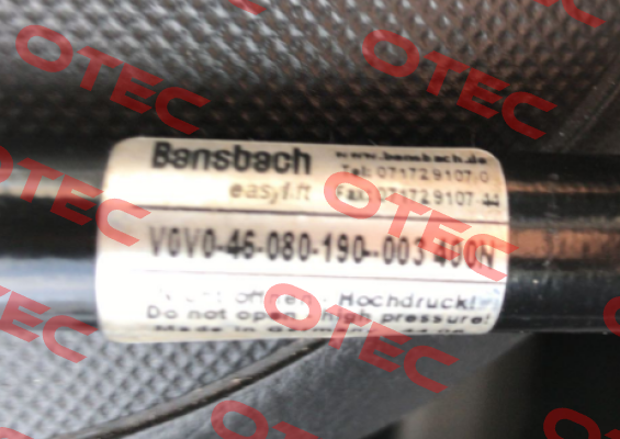 V0V0-46-080-190--003/400N Bansbach