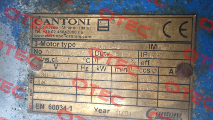 1316L004435IE3  Cantoni