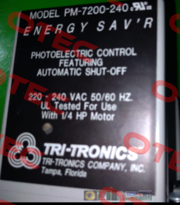 PM-7200-240  OEM Tri-Tronics