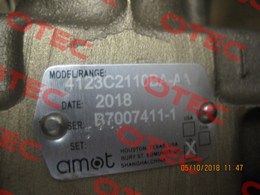 4123C2110BA-AA  Amot
