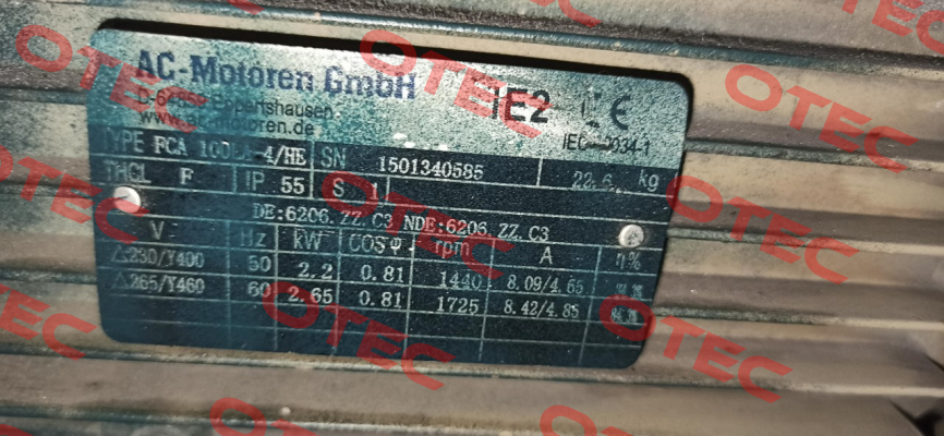 FCA 100 LA-4/HE AC Motoren