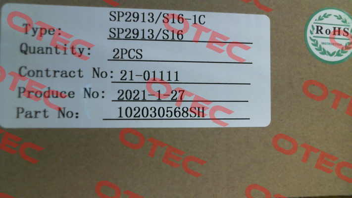 SP2913/S16-1C Weipu