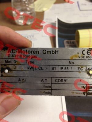 IE2AC11MC207  AC Motoren