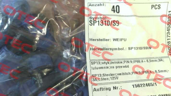 SP1310/S9IN Weipu