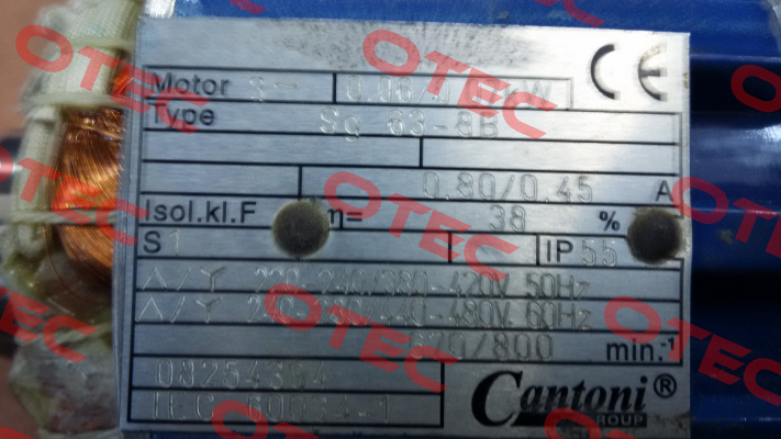 B 5 SG 63  Cantoni