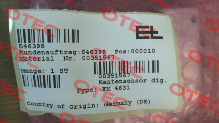 00351567 / FX 4631 Erhardt Leimer