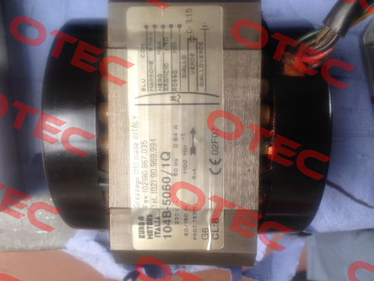 COD 4137.1201 - MOT 104B 5060/1Q Euro Motors Italia